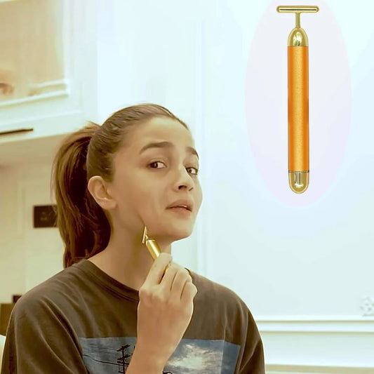 24K Electric Face Massager| Gold Platted