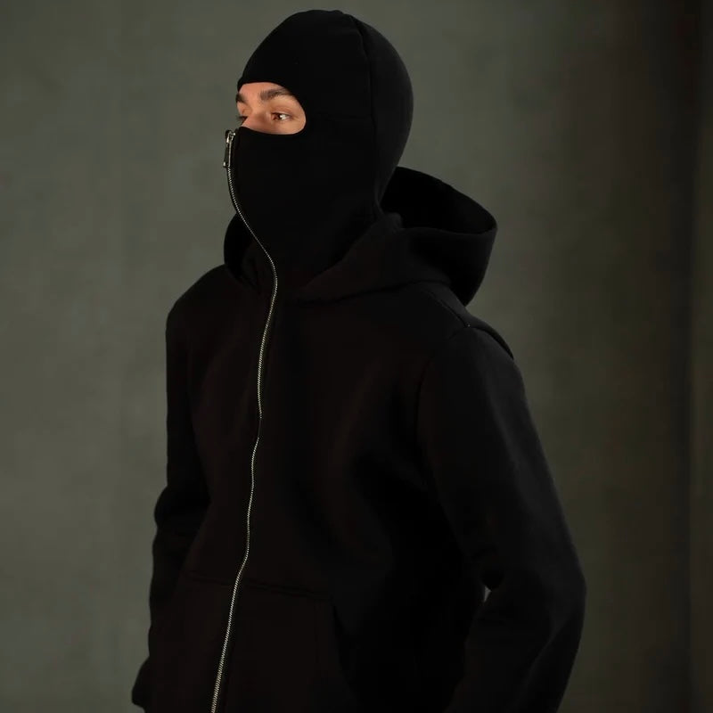 Unisex Mask Hoodie