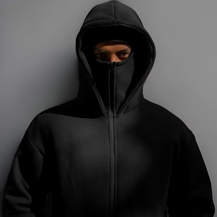 Unisex Mask Hoodie