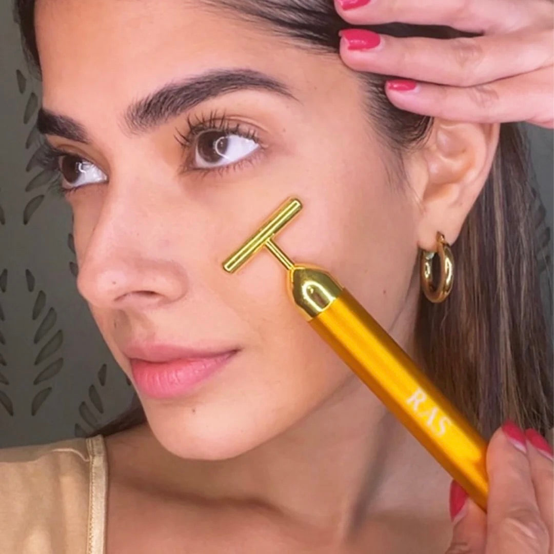 24K Electric Face Massager| Gold Platted